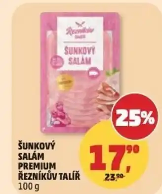 Penny Market Sunkový salam premium řezníkův talíř nabídka