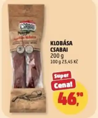 Penny Market Klobása csabai nabídka