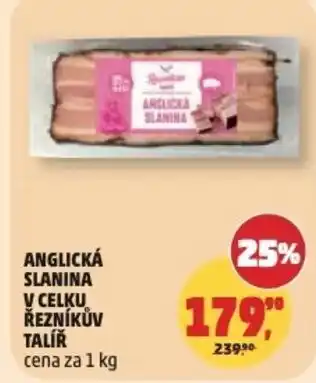 Penny Market Anglická slanina v celku řezníkův talíř nabídka