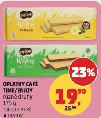 Penny Market Oplatky café time/enjoy nabídka