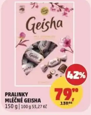 Penny Market Pralinky mléčné geisha nabídka