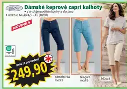 Norma Dámské keprové capri kalhoty nabídka