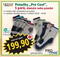 Norma Ponožky „Pro Cool“, 5 párů, dámské nebo pánské nabídka