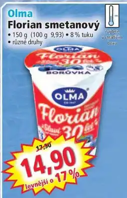 Norma Olma Florian smetanový nabídka