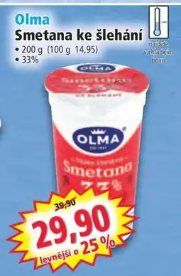 Norma Olma Smetana ke šlehání nabídka