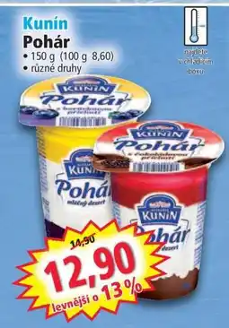 Norma Kunín Pohár nabídka