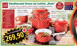 Norma Smal­tované hrnce na vaření „Dots“ nabídka