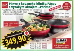 Norma Pánve z kovaného hliníku/Pánev s vysokým okrajem „Parimo“ nabídka