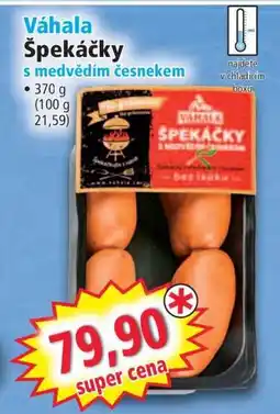 Norma Váhala Špekáčky s medvědím česnekem nabídka