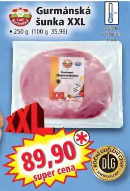 Norma Gurmánská šunka XXL nabídka
