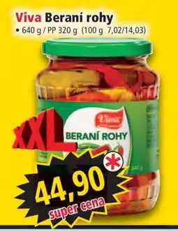 Norma Viva Beraní rohy nabídka