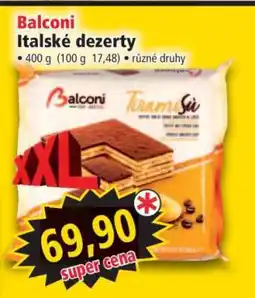 Norma Balconi Italské dezerty nabídka