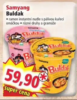 Norma Samyang Buldak nabídka