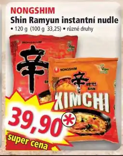 Norma NONGSHIM Shin Ramyun instantní nudle nabídka