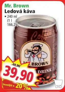 Norma Mr. Brown ledová káva nabídka