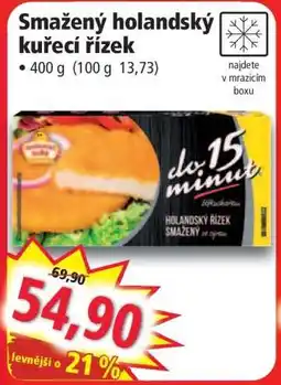 Norma Smažený holandský kuřecí řízek nabídka