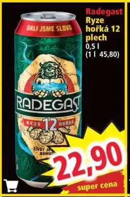 Norma Radegast Ryze hořká 12 plech nabídka