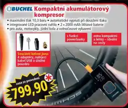 Norma Kompaktní akumulátorový kompresor nabídka