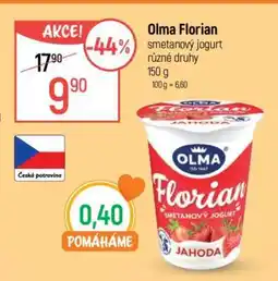 Globus Olma Florian smetanový jogurt nabídka