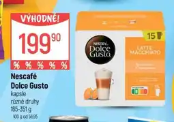 Globus Nescafé Dolce Gusto nabídka