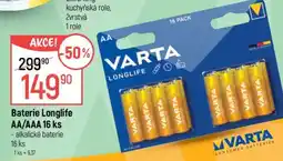 Globus Baterie Longlife AA/AAA 16 ks nabídka