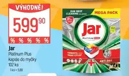 Globus Jar Platinum Plus kapsle do myčky 102 ks nabídka