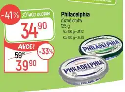 Globus Philadelphia různé druhy nabídka