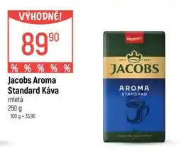 Globus Jacobs Aroma Standard Káva nabídka