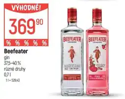 Globus Beefeater nabídka