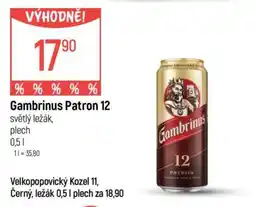 Globus Gambrinus Patron 12 nabídka