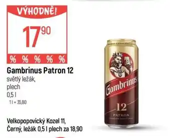 Globus Gambrinus Patron 12 nabídka