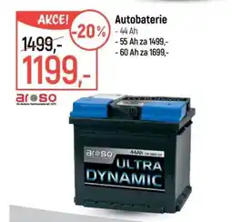 Globus Autobaterie 44 Ah nabídka