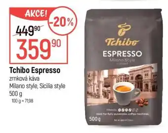 Globus Tchibo Espresso nabídka