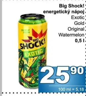 BIG SHOCK! Energetický nápoj