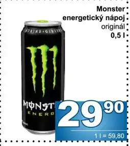 Jip Monster energetický nápoj nabídka