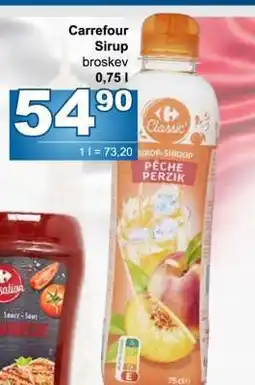 Jip Carrefour Sirup nabídka