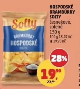 Penny Market Hospodské brambůrky solty nabídka