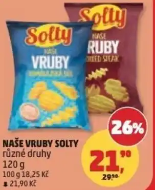 Penny Market Naše vruby solty nabídka
