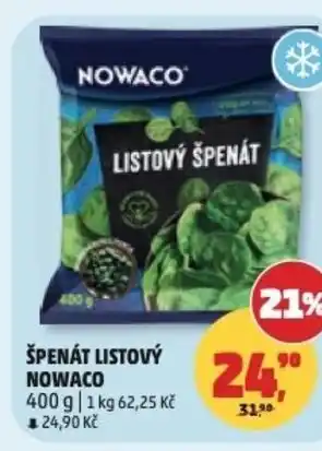 Penny Market Špenát listový nowaco nabídka