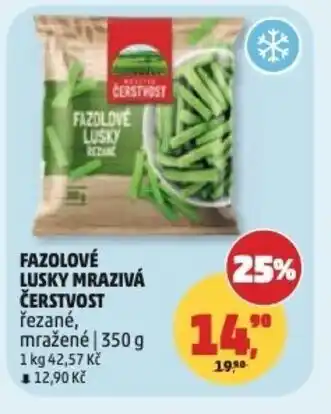 Penny Market Fazolové lusky mrazivá čerstvost nabídka