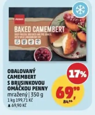 Penny Market Obalovaný camembert s brusinkovou omáčkou penny nabídka