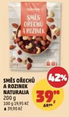 Penny Market Směs ořechů a rozinek naturalia nabídka