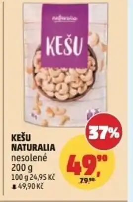 Penny Market Kešu naturalia nesolené nabídka