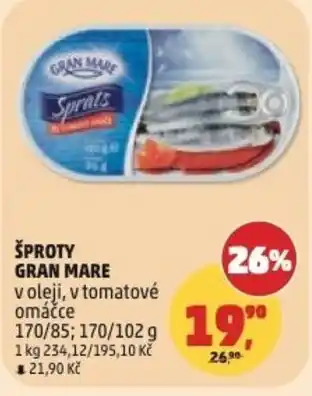 Penny Market Šproty gran mare nabídka