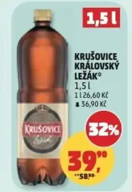 Penny Market Krušovice královský ležák nabídka