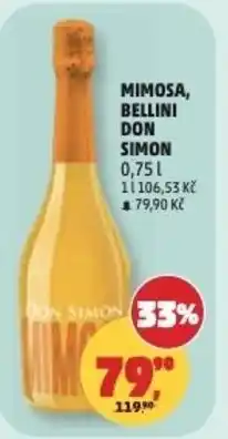 Penny Market Mimosa, bellini don simon nabídka