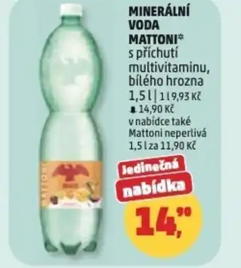 Penny Market Minerální voda mattoni nabídka