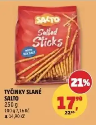 Penny Market Tyčinky slané salto nabídka