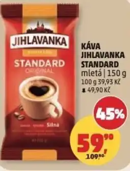Penny Market Káva jihlavanka standard mletá nabídka