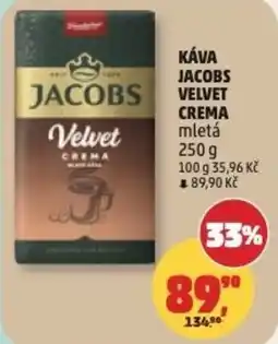 Penny Market Káva jacobs velvet crema nabídka